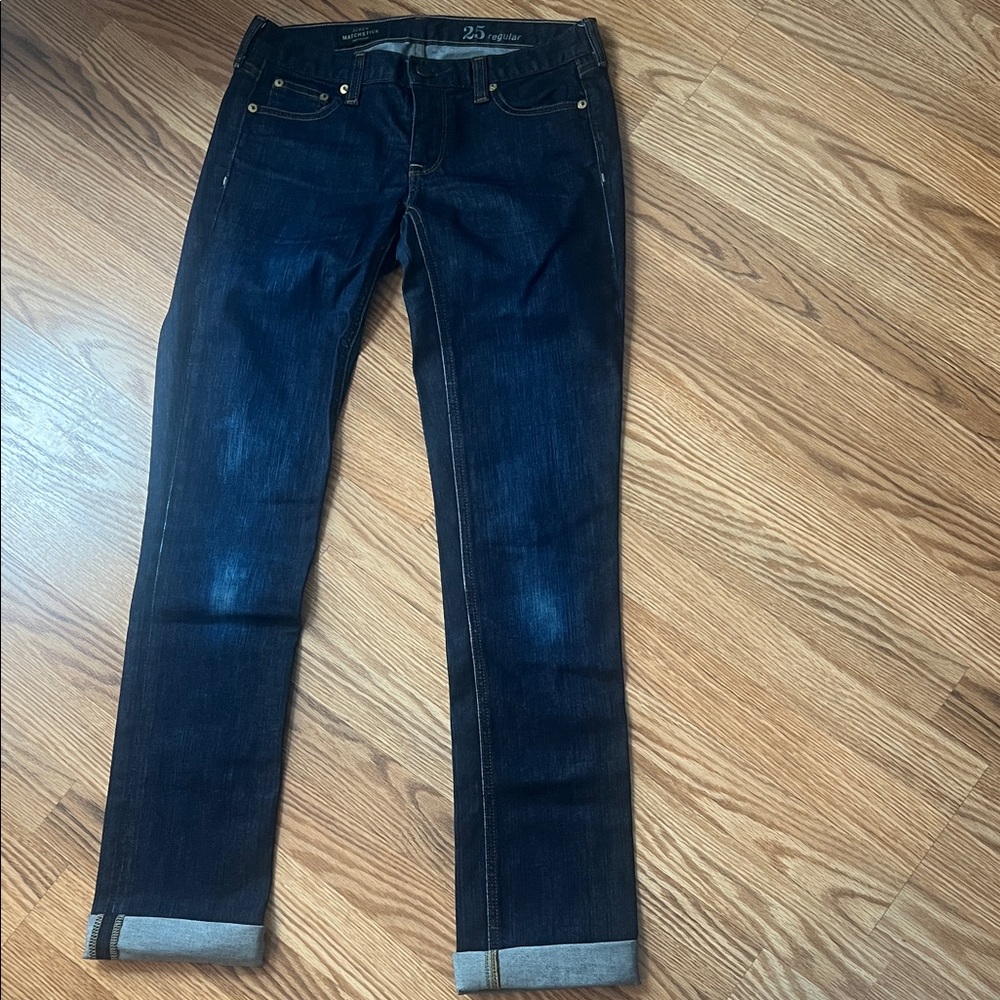 J. Crew Dark Indigo Skinny Jeans